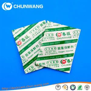 O2 अवशोषक खाद्य भंडारण