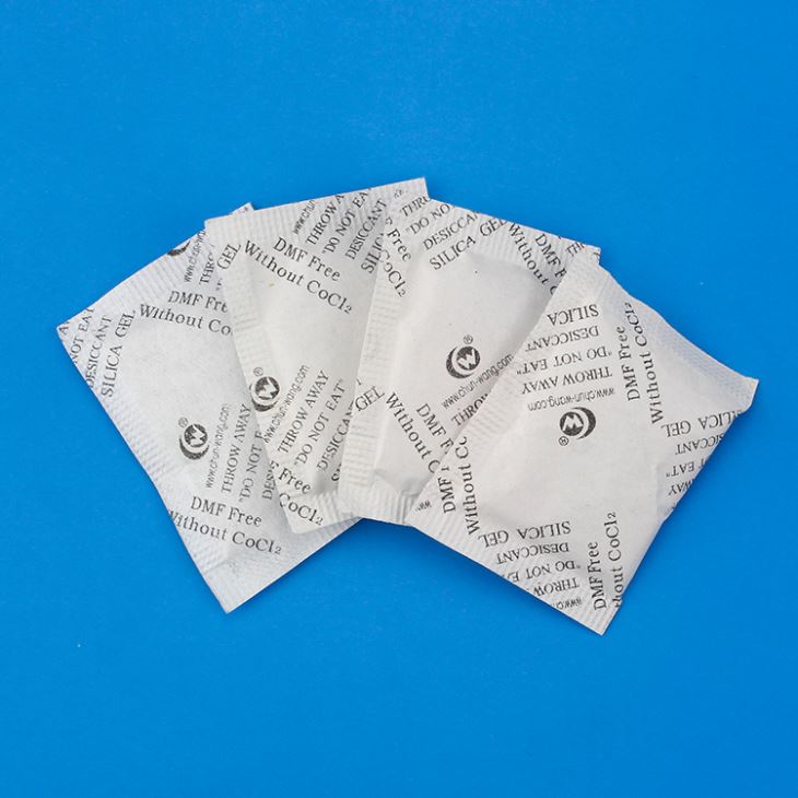Granular Silica Gel Beads In Small Sachets